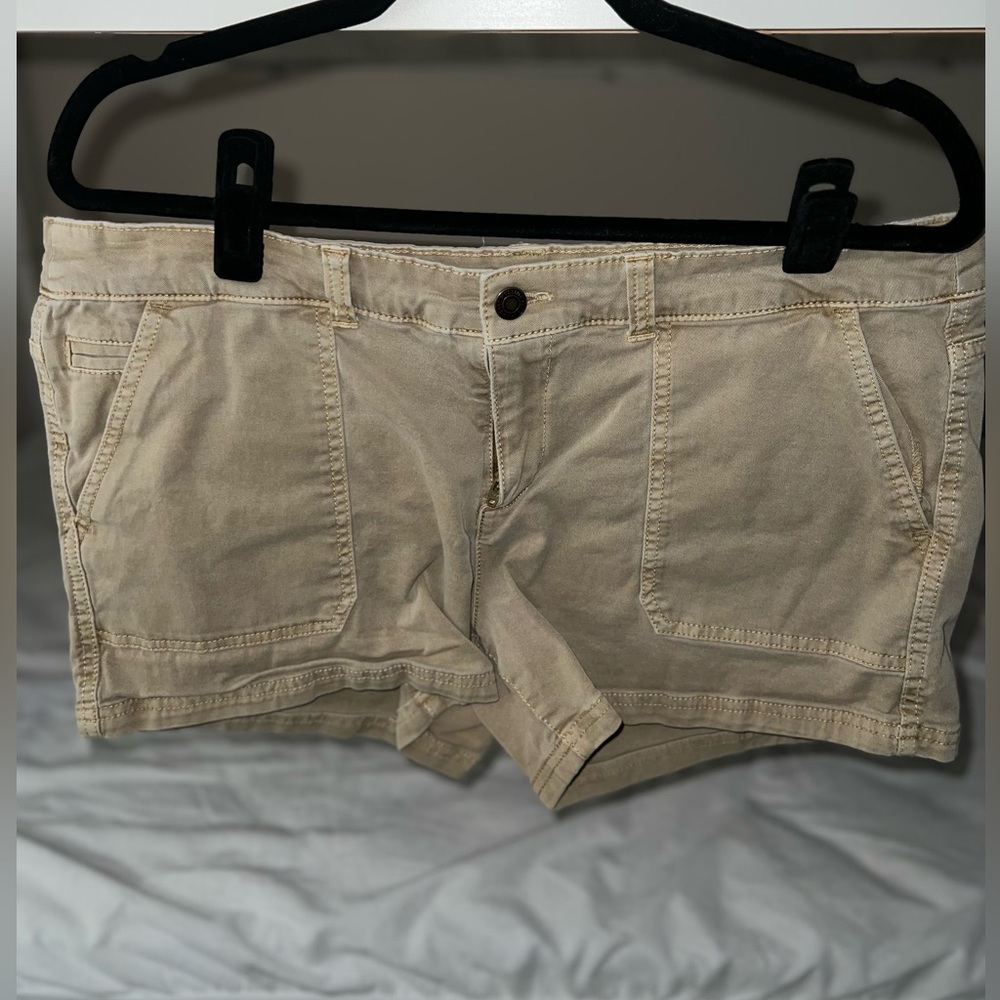 Size 14 Mossimo Khaki Shorts